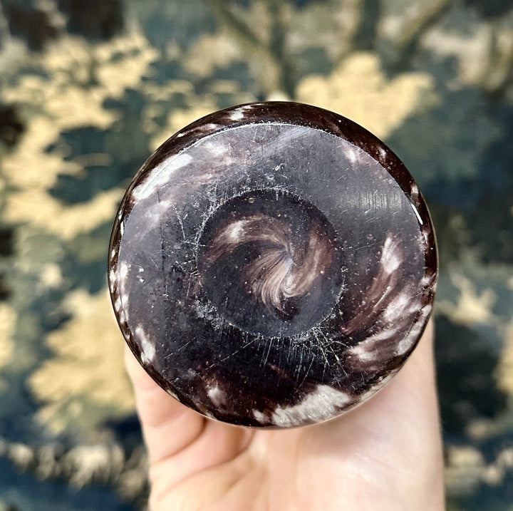 ドーム兄弟 オダマキの花の水差し型花瓶　アールヌーボー