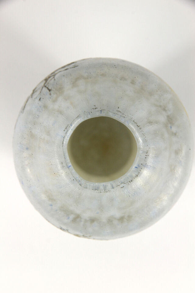 ドーム兄弟（ドームナンシー）オランダの風景と風車が描かれた花瓶