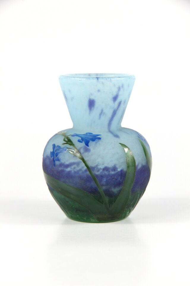 ドーム兄弟（ドームナンシー） ヒヤシンスの花の花瓶 アールヌーボー時代の作品