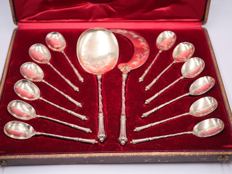 ピュイフォルカ 14 ピースアイスクリームセット ボックス付き