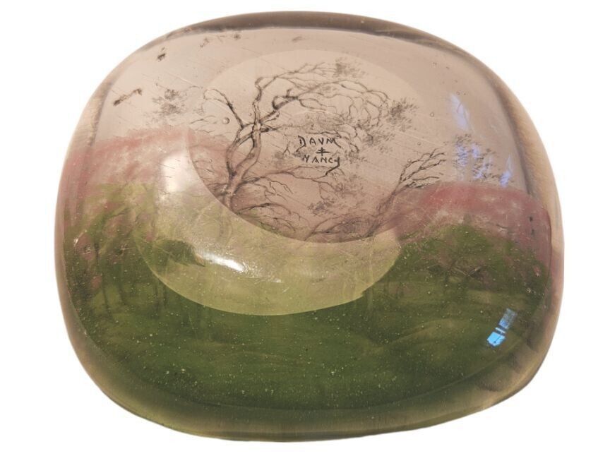 ドーム兄弟（ドームナンシー）最高傑作　雨の花瓶　アンリ ベルジェ