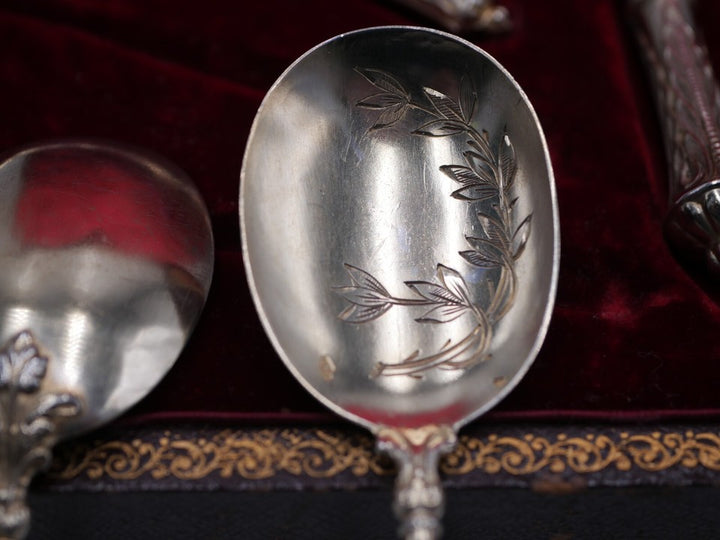 ピュイフォルカ 14 ピースアイスクリームセット ボックス付き