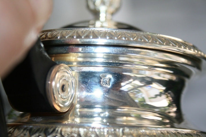 クリストフルカルディヤック マルメゾン/エンパイア 4 ピース コーヒー & ティーセット 950 スターリングシルバー