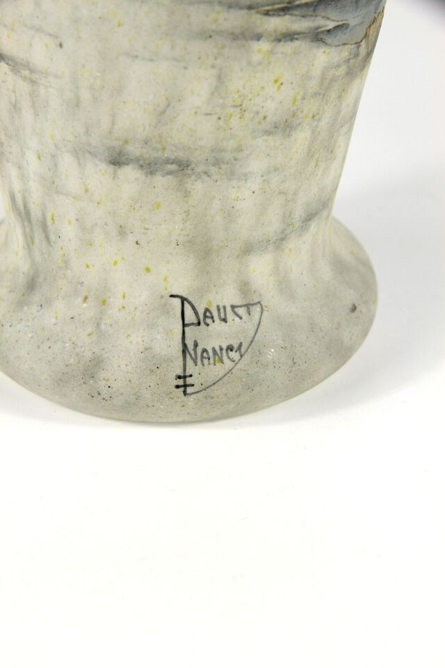 ドーム兄弟（ドームナンシー）オランダの風景と風車が描かれた花瓶