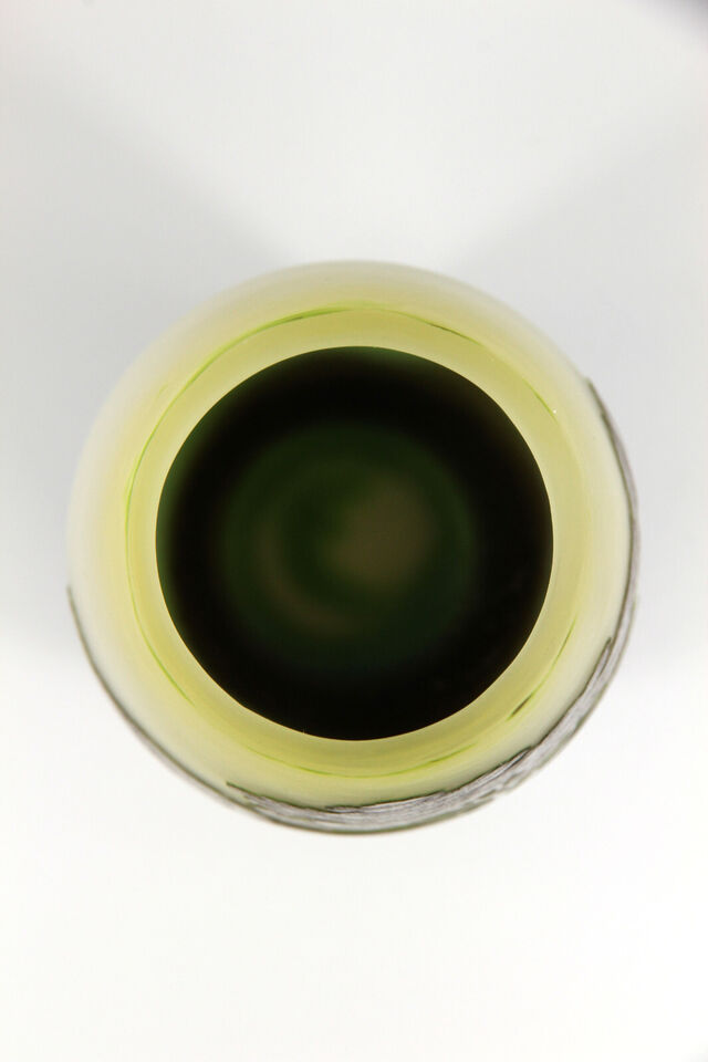 エミールガレ　圧巻の山岳湖水風景の花瓶 アールヌーヴォー時代（1910年代）の作品