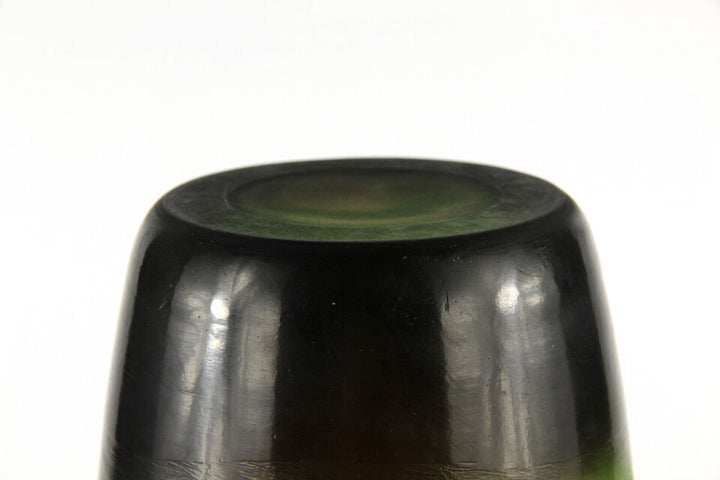 エミールガレ　圧巻の山岳湖水風景の花瓶 アールヌーヴォー時代（1910年代）の作品