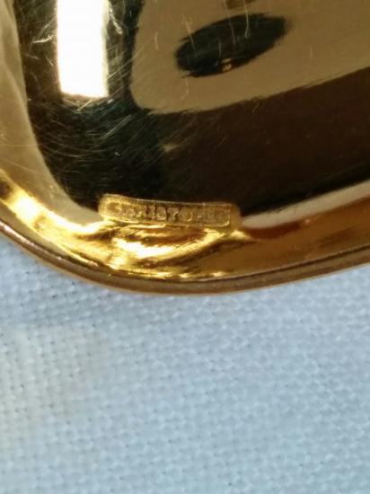 ０７１　クリストフル 24金P ヴァンドーム モカスプーン