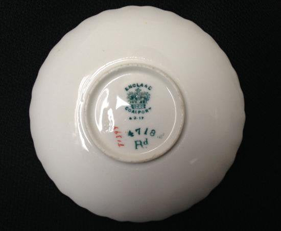 コールポート　ブルージュエル　キャビネットカップ＆ソーサー