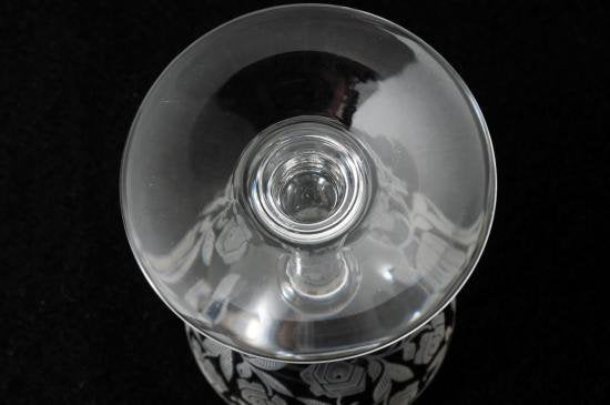 １６４　美品　OLD BACCARAT バカラ ローズ シュバリエ グラス アンティーク