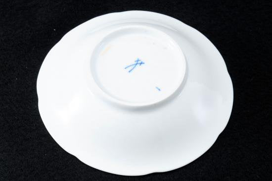０８３　マイセン Ｂフォーム １級品 グランツゴールド コバルト トリオ meissen