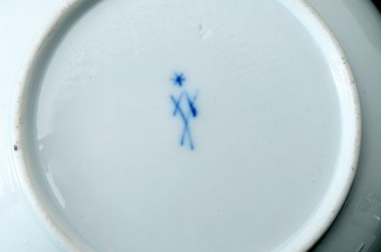 １０９　マイセン　マルコリーニ期　フラワーカップ＆ソーサー