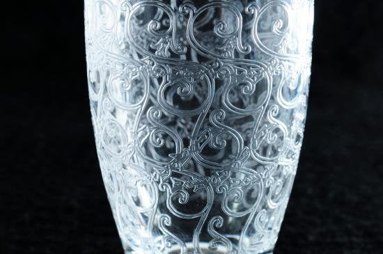 １６７　オールド・バカラ ローハン 樽型グラス 2客 baccarat