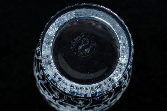 １６７　オールド・バカラ ローハン 樽型グラス 2客 baccarat