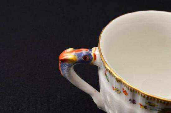 １１７　マイセン　meissen スワンサービス　カップ＆ソーサー１級品