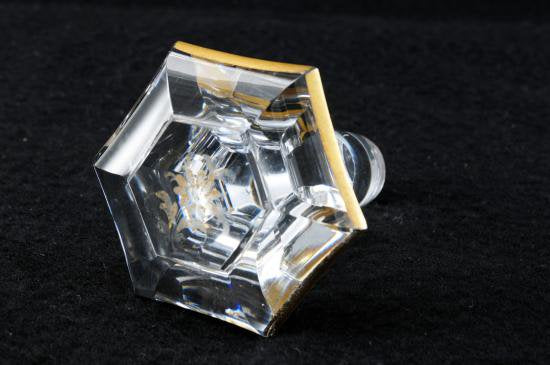 １８４　バカラ Baccarat エンパイア様式 金彩 デカンタ