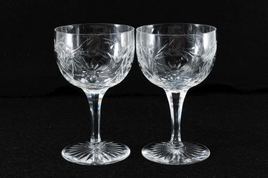 オールドバカラ グラス【Baccarat】 マントノン ワイングラス大 2客セット