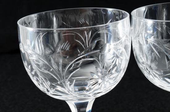オールドバカラ グラス【Baccarat】 マントノン ワイングラス大 2客セット