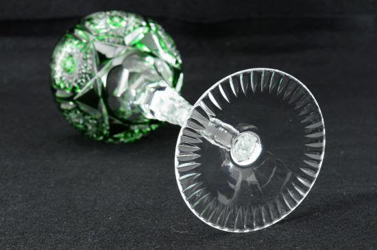 １９６　アンティーク バカラ Baccarat　クリスタルワイングラス