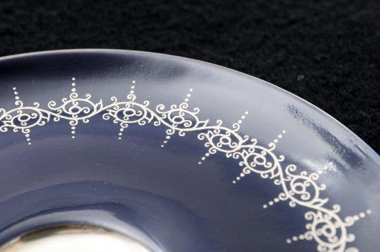 イギリス製（英国）ロイヤルウースター royal worcester カップ＆ソーサー　シルバーラスター,アンティーク食器