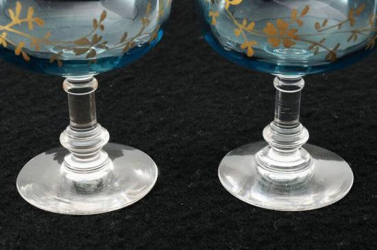 ２０６　超希少 バカラ baccarat ジャポニズム 花柄 グラス ２客セット