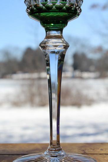 ２０５　バカラ baccarat　バッキンガム　ワイングラス　グリーン