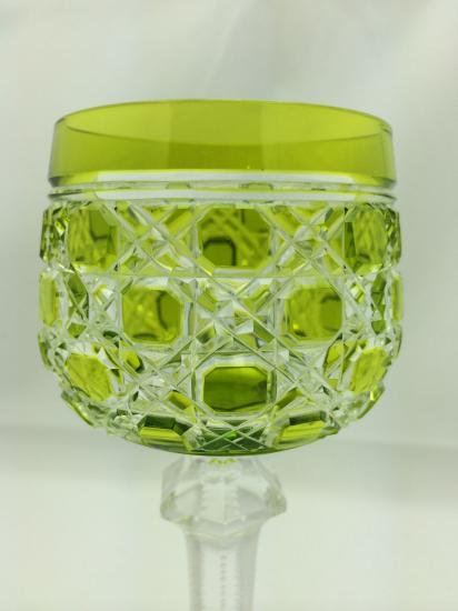 ２２２　バカラ baccarat シャルトリューズ ワイングラス・２