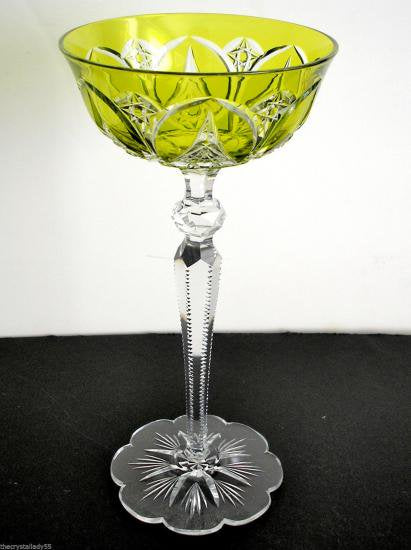 ２３４　バカラ Baccarat ヴァル･サン・ランベール ライム ワインゴブレット