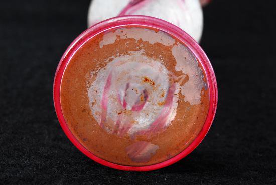 ３４１　オールドバカラ baccarat エグランチエ　花瓶　ピンク