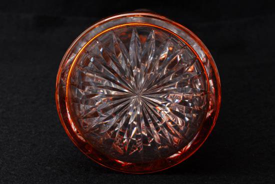 ２１５　Old 　バカラ　ラグニーLagny　デカンタ　オレンジ