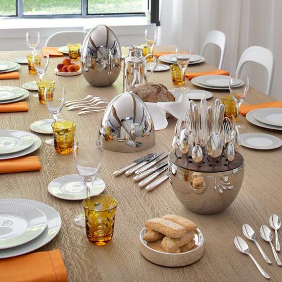 Christofle クリストフル Mood カトラリー ケース 24本セット 未使用