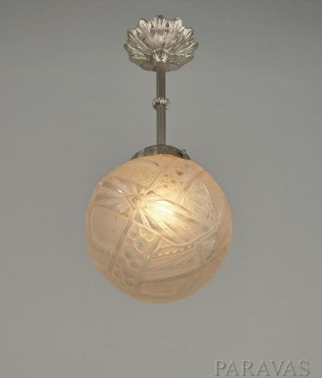 ０２７　ミューラー兄弟　朱雀紋様 【シャンデリア】ペンダントライト3