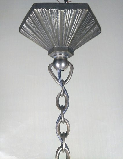 ０３０　エティエ・ヴァンソン（Hettier&Vincent） バタフライ紋様　吊り下げ型　ペンダントランプ