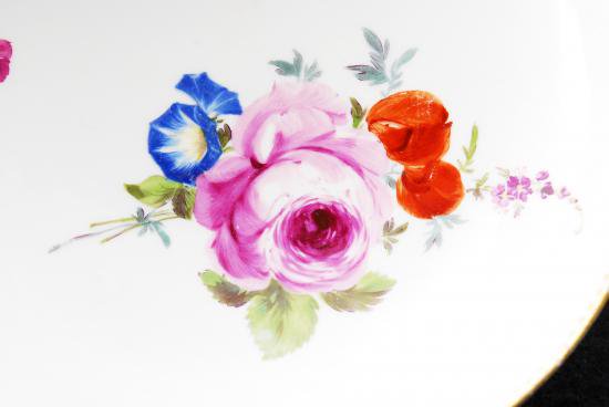 １３６　マルコリーニ期 ３つ花 カップ＆ソーサー