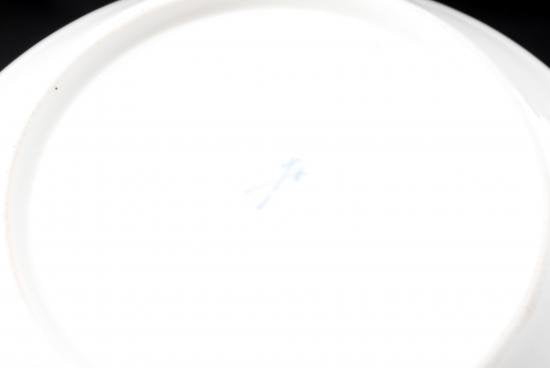 １３７　マイセン　マルコリーニ期 ローズ カップ＆ソーサー