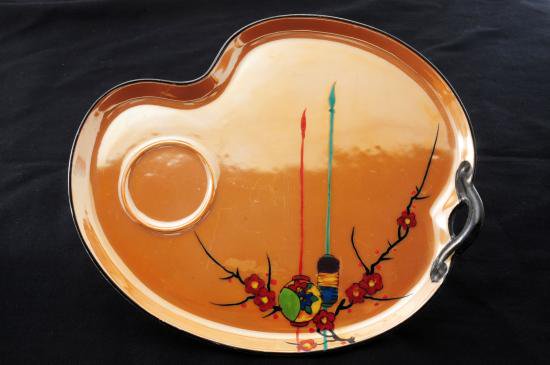 ０５４　オールド・ノリタケ　お里帰り　梅文様　カップ＆プレート