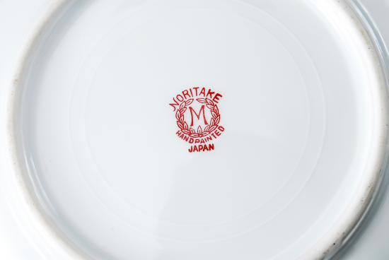 ０５７　オールド ニッポン ノリタケ 金彩グリーン カップ＆ソーサー