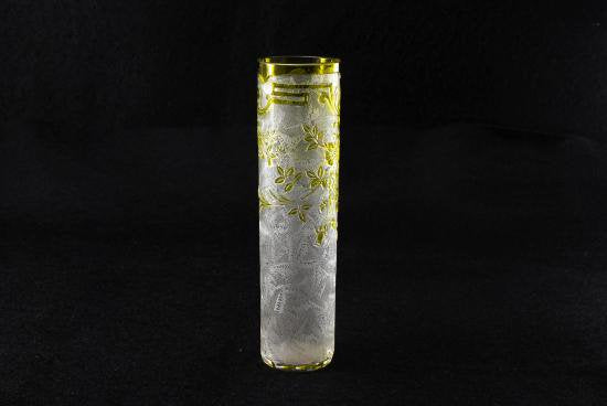 ２７５　オールドバカラ baccarat　エグランチエ カメオグラス花瓶