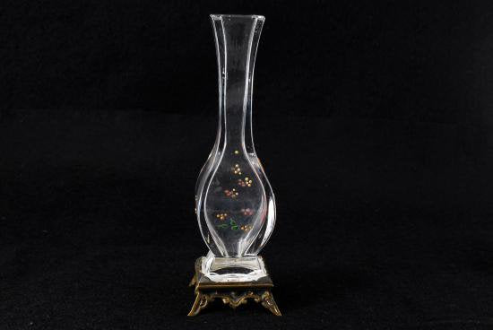 ０３２　オールド バカラ ジャポニズム 飾り花瓶　BACCARAT