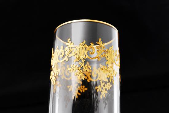 ０３４　オールドバカラ　アルクール レカミエ 金彩シャンパングラス