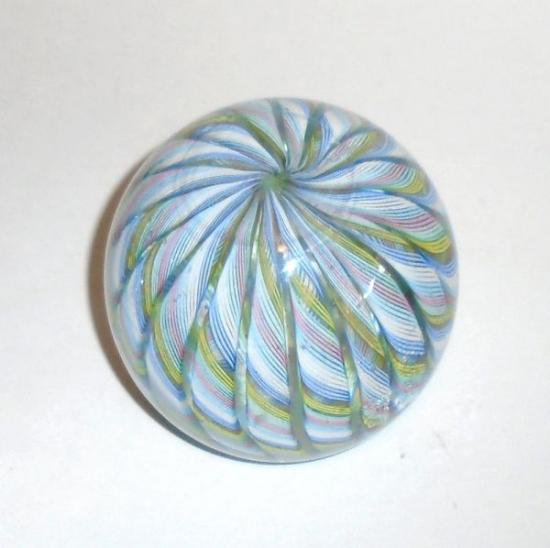 １１５　イタリア製　ムラノガラス　ペーパーウェイト　オリジナルラベル付き