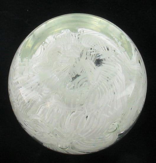 １６１　ヴィンテージ　ムラノガラス　ラッティチーノ　ザンフィリコのペーパーウェイト