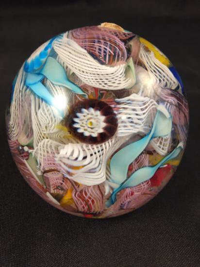 167 ベネチアングラス ムラノガラスのペーパーウェイト ムラノ