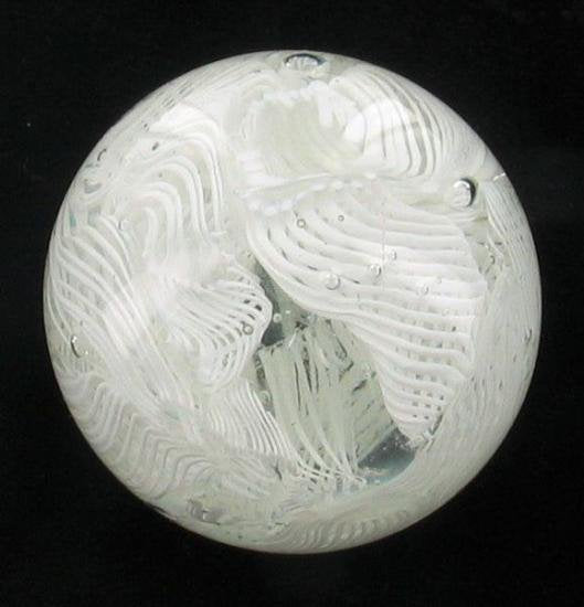 ２４１　ヴィンテージ　イタリア製ムラノガラスのペーパーウェイト　ラッティチーノ