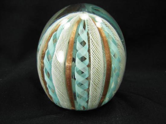 ２８６　ムラノガラスのペーパーウェイト　ザンフィリコ　ラッティチーノ