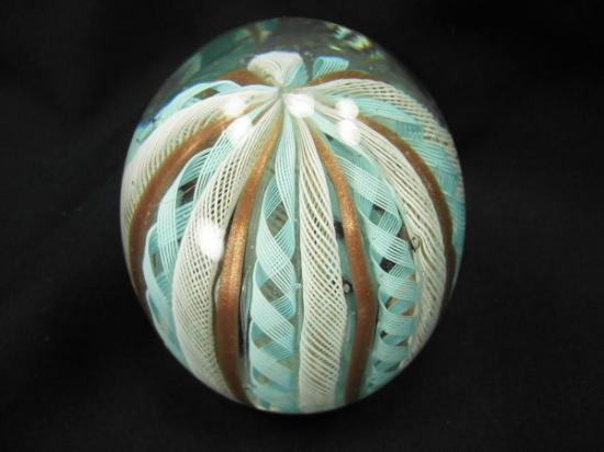 ２８６　ムラノガラスのペーパーウェイト　ザンフィリコ　ラッティチーノ