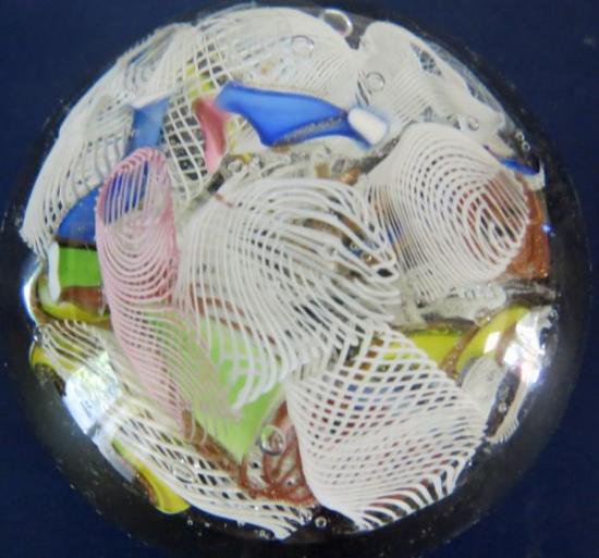 ４２１　ベネチアングラス　Avemのムラノガラスペーパーウェイト