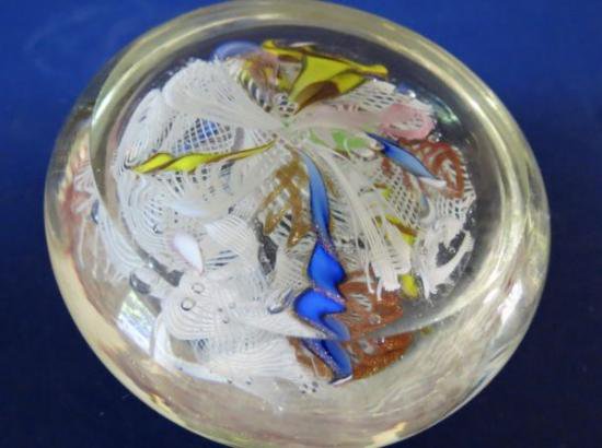 ４２１　ベネチアングラス　Avemのムラノガラスペーパーウェイト