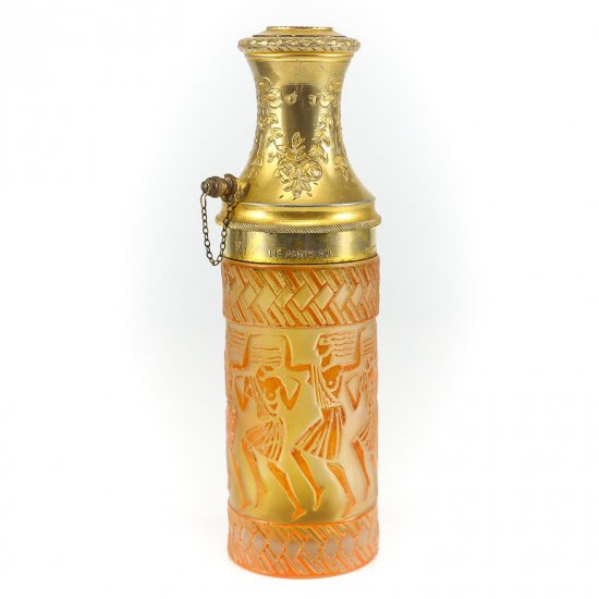 １４４　ルネラリック Rene Lalique　エナメル加工の香水霧吹き瓶　La Parisien