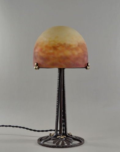 エー・デュボア&ミューラー兄弟:1920-1930 アールデコ調ランプ