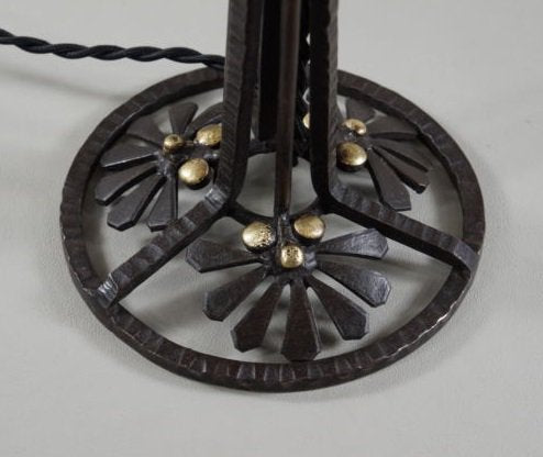 エー・デュボア&ミューラー兄弟:1920-1930 アールデコ調ランプ